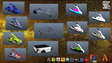 Zmodeler3 | Fivem | GTA 5 | SUPERJETS AND TRAILERS