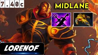 Lorenof Ember Spirit Midlane - Dota 2 Patch 7.40c Pro player Full Gameplay