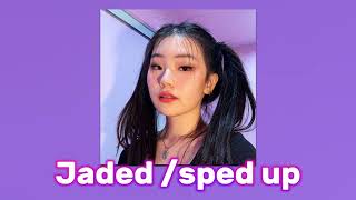 miley cyrus - jaded (sped up) | tiktok