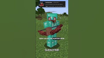 What Does A Hunters Bow Do In Minecraft?!
