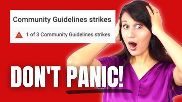 I got a Community Guidelines Strike from YouTube! Here