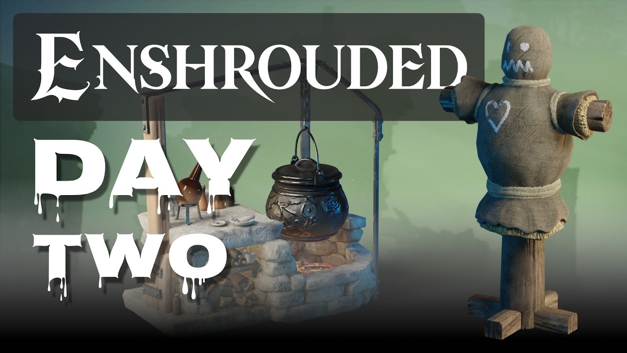 Let's Play Enshrouded - Episode 2 - Starting My Own World