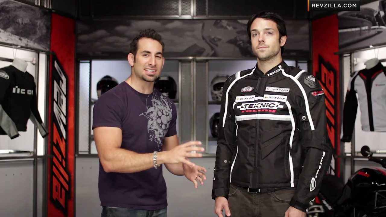 Teknic Striker Textile Jacket Review at RevZilla.com - YouTube
