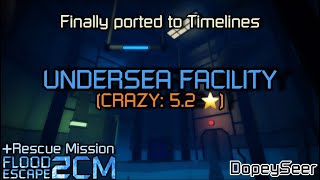 Undersea Facility (BOTH PATHS) (Crazy: 5.2 ⭐️) || Roblox: FE2CM (Mobile)