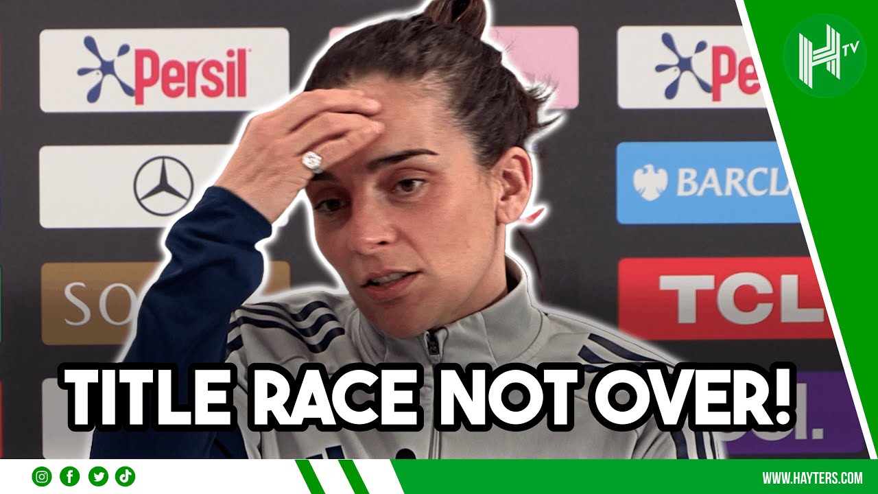 Not CONCEDING WSL title I Renee Slegers I Arsenal v Man City