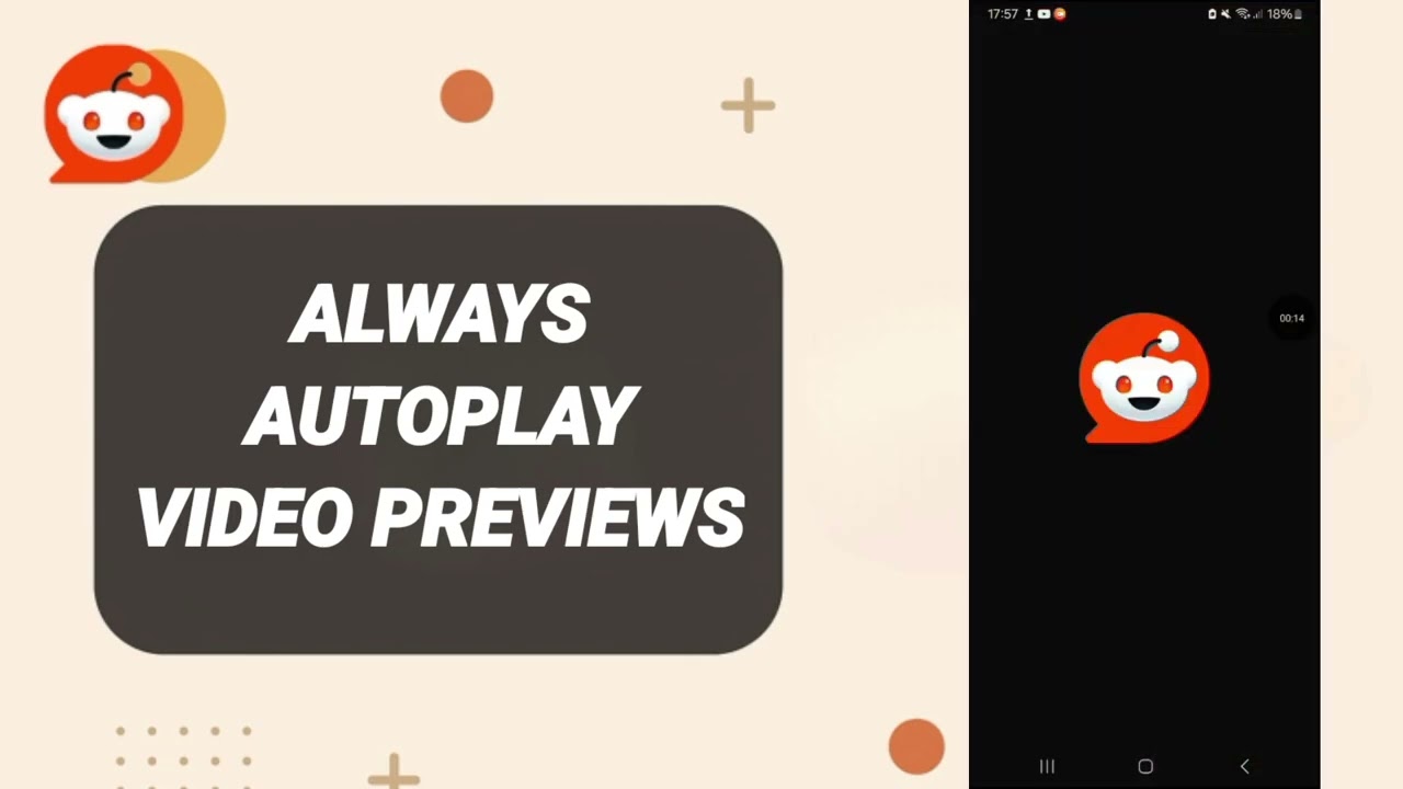 How To Always Autoplay Video Previews On Reddit App