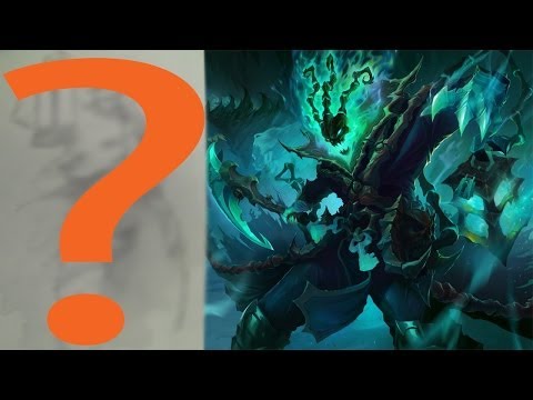 My Friend Drawing Champions He Has Never Seen – Ep 9 Thresh – League of Legends