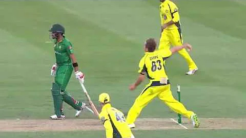 Sharjeel Khan 74 Runs Off 47 Balls vs Australia   ...