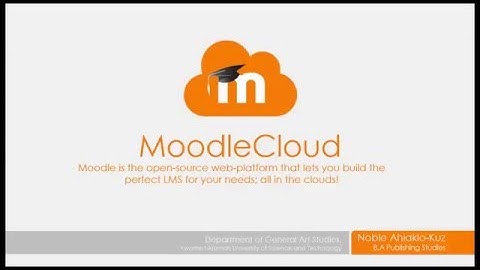 Introduction to MoodleCloud