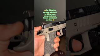 Celebrity Decocking a hammer fire SA/DA gun without a decocker #tactical #cz #howto #youtubeshorts Profile