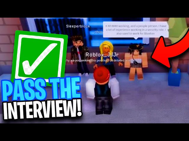 Roblox to Hold Job Interviews in Roblox