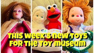 New & vintage toy haul to add to the toy collection for the Toy Vault Toy Museum in Mississippi 