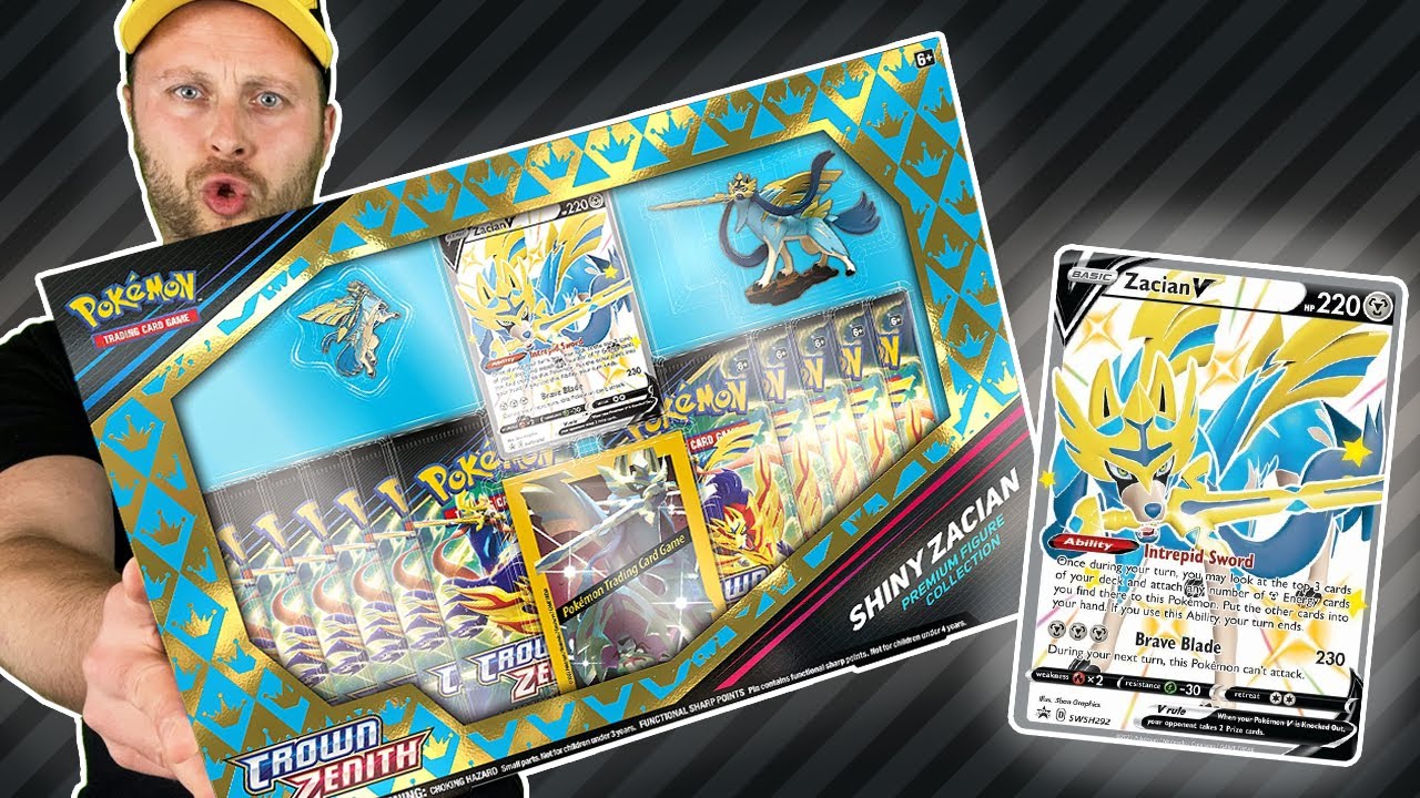 ENDLICH ziehe ich DIESE KARTE | Zacian Premium Figure Collection | Zenit der Könige Opening