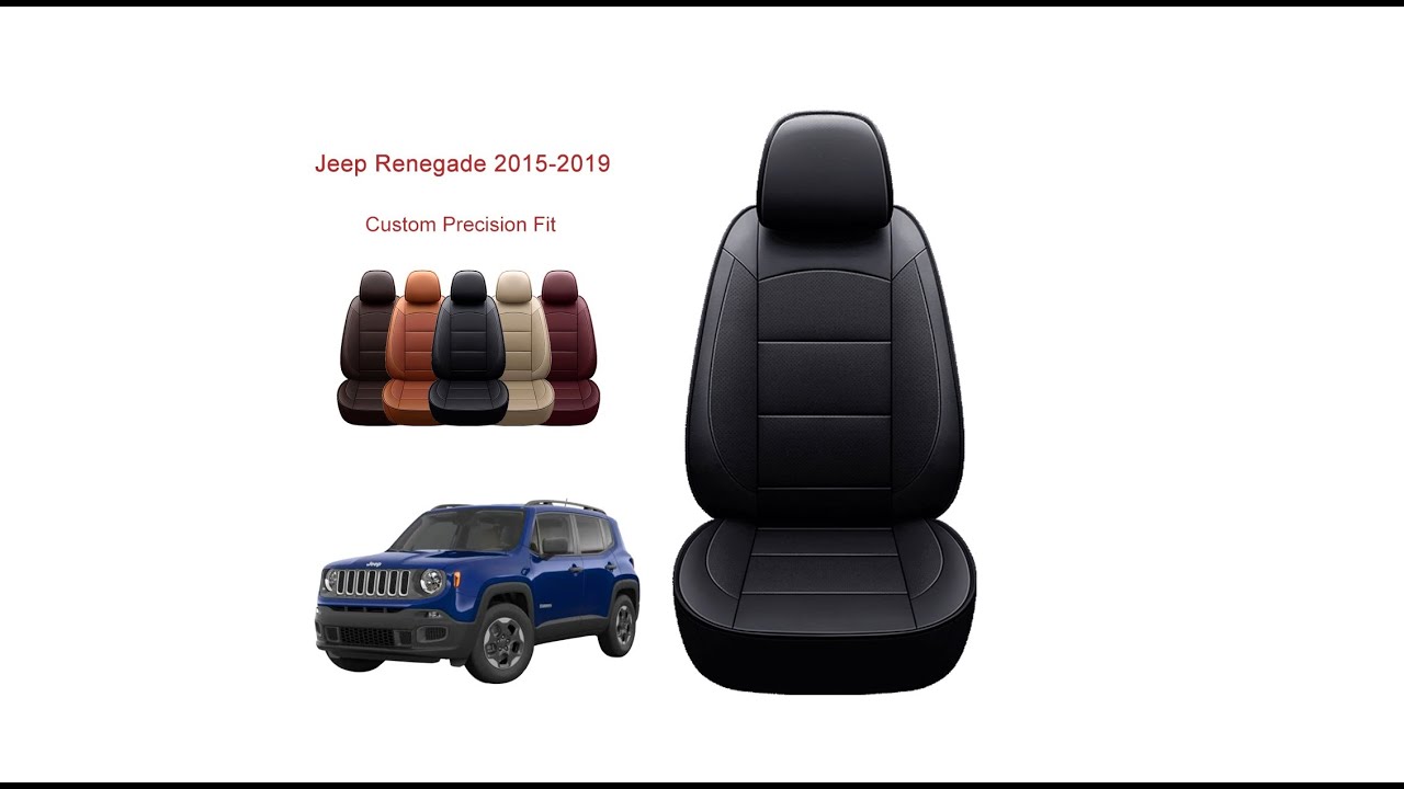 Oasis Auto Jeep Renegade seat cover Installation-Custom Fit 
