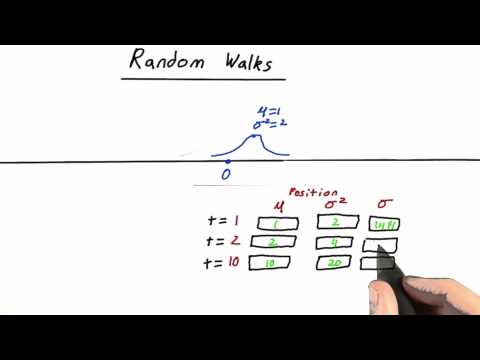 Random Walk 5 Solution - Intro to Statistics