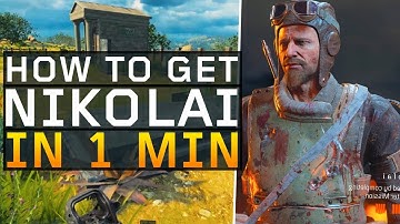 How to Unlock Nikolai in 1 minute! (Black Ops 4: Blackout)