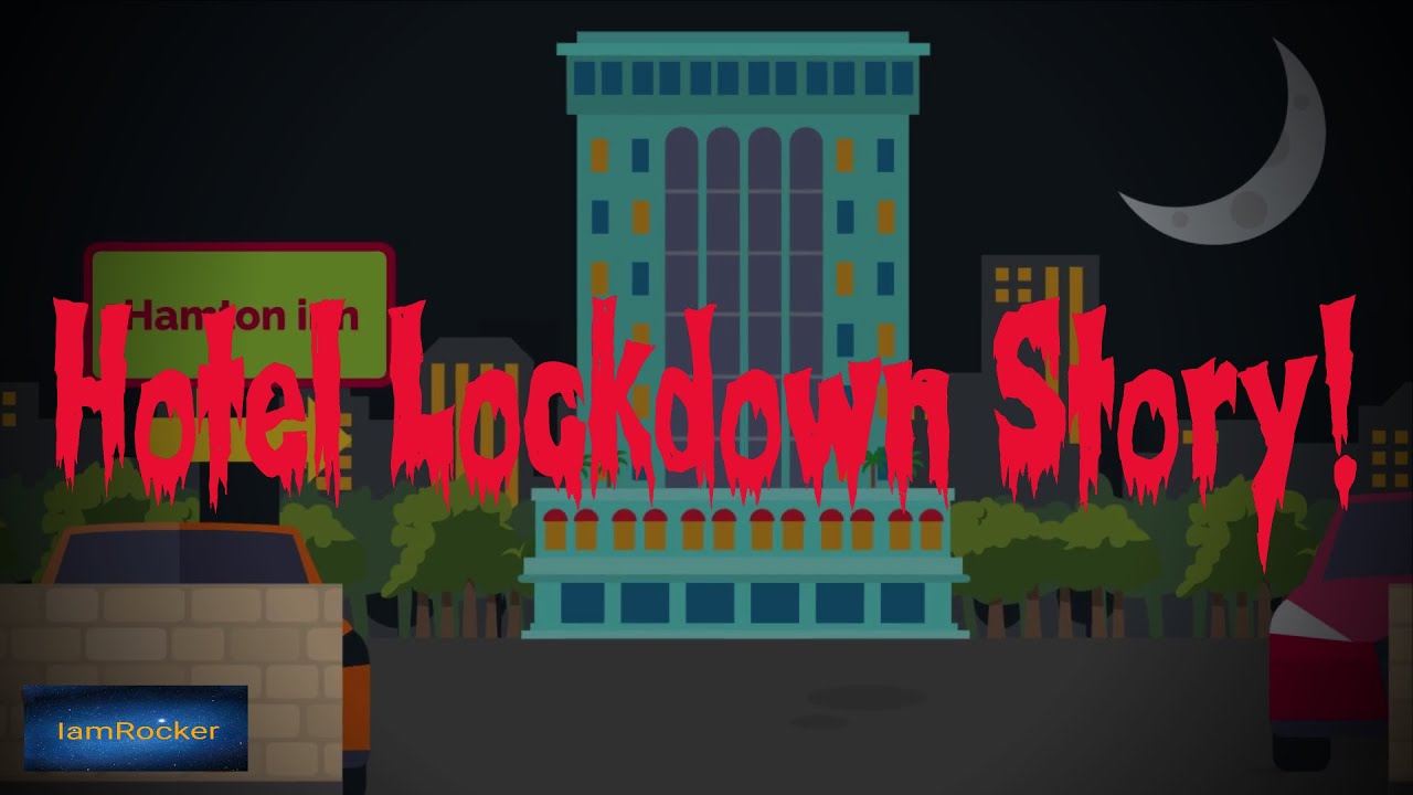 Hotel Lock-Down Scary Story Animated