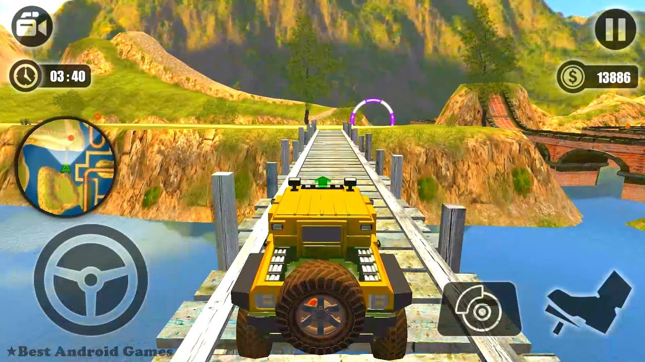 Offroad SUV Drive 2019 #3 - Off-road Driving on Mountain - Android Gameplay | Best Android Games