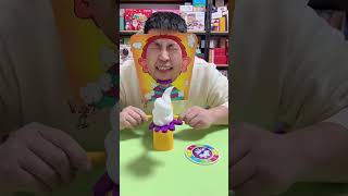 Cream Smash Game Gone Wrong 😂 Face Full Mess Challenge 😱 #shorts #funny #magic