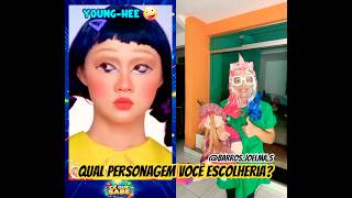 Qual personagem você escolheria? #pov #joelma #humor #shorts #memes