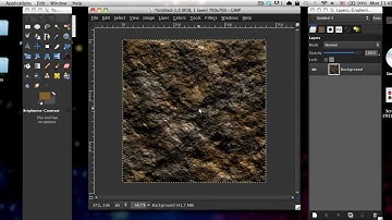 How to make rock texture in GIMP