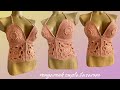 MANDALA MOTİFLE BÜSTİYER YAPIMI Tasarım büstiyer modelleri (bralette crochet)