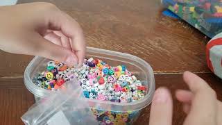 make a bead confetti with me