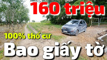 Bán 2 lô đất full thổ cư giá rẻ 160 triệu ô tô tới đất gần Chợ trường học ở Bến Cầu Tây Ninh