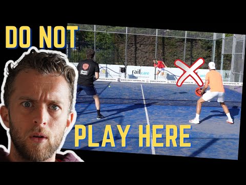 Padel tactics to beat good tennis players