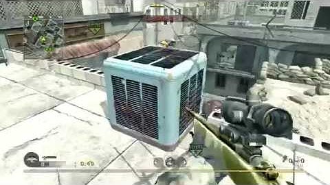 Sick CoD4 Trickshot!