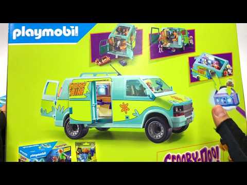 Playmobil Scooby-DOO La Máquina del Misterio Unboxing D.ESHOP ► JJyC