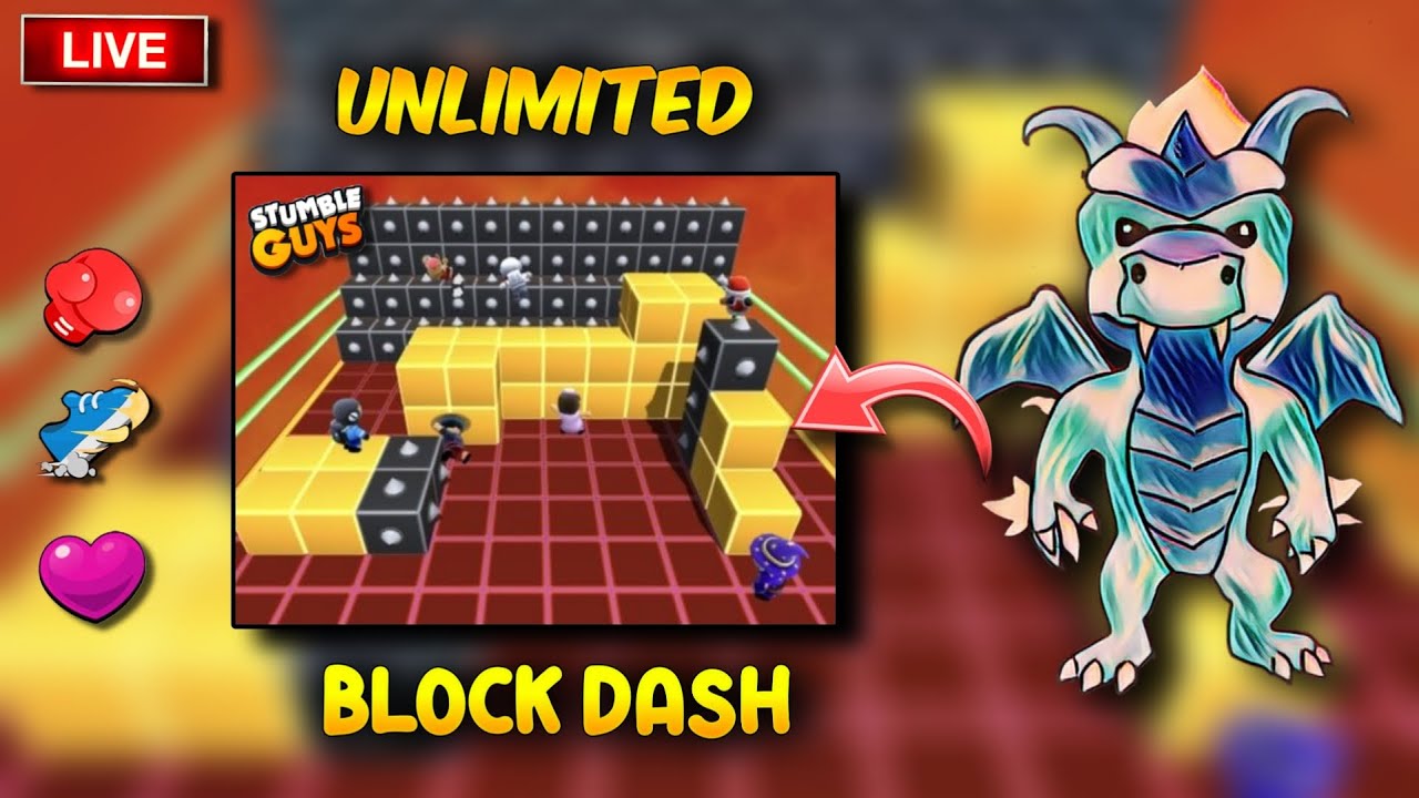 Stumble guys - Block Dash Lendário - gameplay no commentary (ios,Android) 