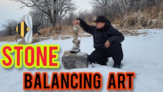 STONE STACKING ART