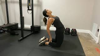 Camel Pose - How To workout | With the WeStrive App