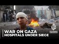 Kamal adwan hospital attacked people flee after israeli army opens fire