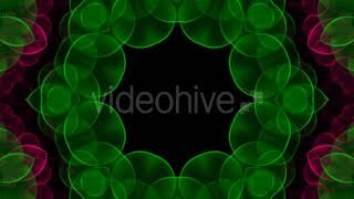 Pink Flower Kaleidoscope Loop V2 | Motion Graphics - Envato elements