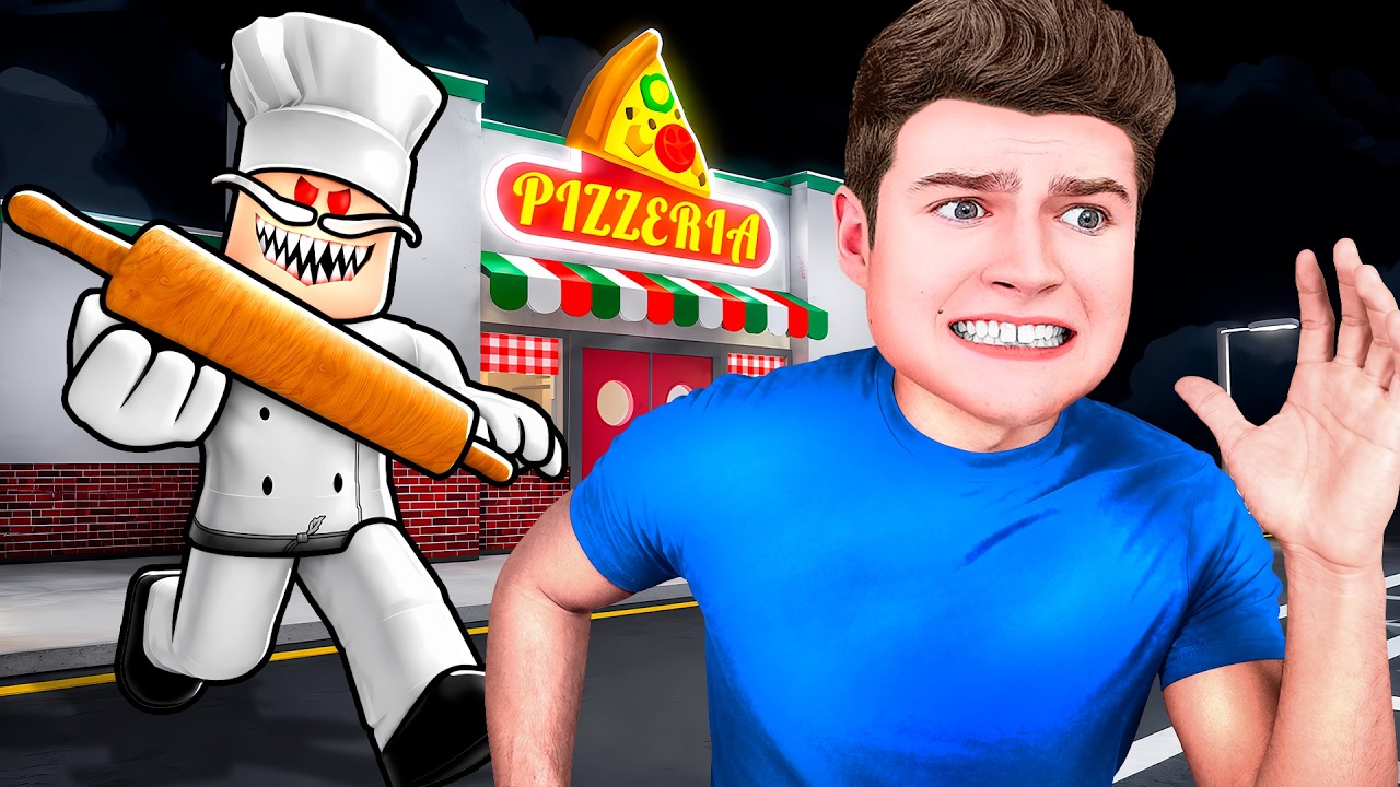 ENTKOMME der GRUSELIGEN PIZZERIA IN ROBLOX!