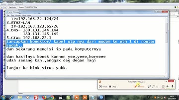 tutorial konfigurasi dasar mikrotik dengan RB 941-2nd