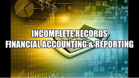 CAF 05 FAR1 Incomplete Records Part 1 | A |