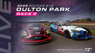 LIVE | Race 2 | Oulton Park | British GT 2026