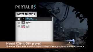 Guide Coop PORTAL 2 through STEAM (skidrow cr*ck)