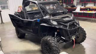 Reduce heat and noise in the cab of your CanAm Commander