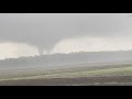 Shows possible tornado near colon michigan
