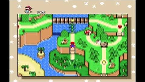 Custom SMW overworld - Mapa customizado de SMW