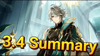 3.4 Livestream Summary! Codes, Banners, Events \& More! - Genshin Impact