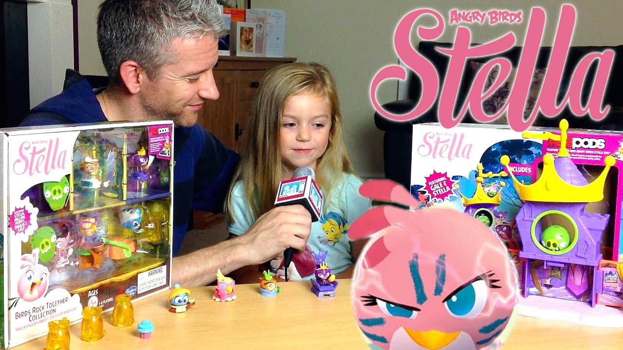 angry birds stella telepods