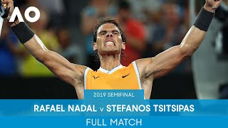 Rafael Nadal v Stefanos Tsitsipas Full Match | Australian Open 2019 Semifinal