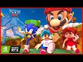 Super Mario vs Sonic Hedgehog vs Huggy Wuggy So Sad Animation