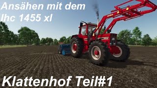 LS25 Klattenhof Teil#1: Ansähen mit dem Ihc 1455 xl  goPro + Drohnen  Aufnahmen 