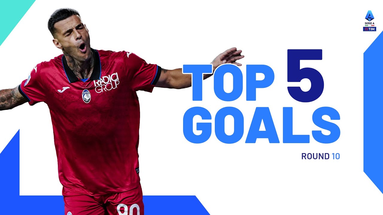 Scamacca with an outrageous backheel goal | Top 5 Goals by crypto.com | Round 10 | Serie A 2023/24